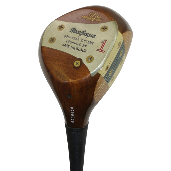 MacGregor 90th Anniversary Designed by Jack Nicklaus Edition Driver #0000000