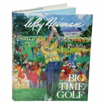 LeRoy Neiman Signed 1992 Big-Time Golf Book with Dustjacket JSA ALOA