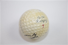 ChiChi Rodriguez Signed Personal Logo Golf Ball JSA ALOA