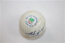 Hubert Green Signed 1985 PGA Championship at Cherry Hills Logo Golf Ball JSA ALOA