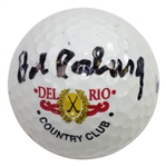 Bob Rosburg Signed Del Rio Country Club Logo Golf Ball JSA ALOA