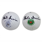 Hale Irwin Signed US Open Victories Logo Golf Balls - Winged Foot & Medinah JSA ALOA