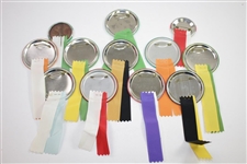 Twelve (12) Greater Greensboro Open Sponsor Badges with Ribbons