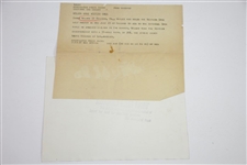 Three 1930's Wire Photos of Byron Nelson - Includes Western Open & US Opens