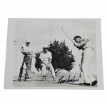 Ken Venturi Signed 1953 UPI Photo at US Amateur Championship JSA ALOA