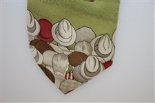 Currier & Ives Bobby Jones Wins British Open at St. Andrews Image Themed Ralph Lauren Tie