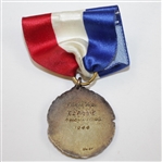 1944 Southern California Public Links Team Play Class E Champions Medal with Ribbon
