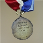 1944 Southern California Public Links Team Play Class E Champions Medal with Ribbon