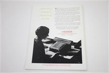1934 'Augusta Invitational' Masters Tournament Reproduction Program