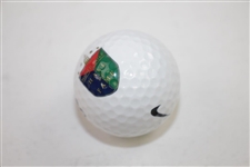 Arnold Palmer Signed World Golf Hall of Fame Logo Golf Ball JSA ALOA