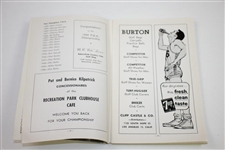 1960 Southern California P.G.A. Championship Official Program & Ticket #262