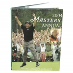 2004 Masters Tournament Annual Book w/ Dust Jacket - Phil Mickelson Winner