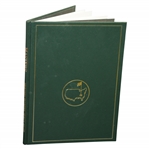 1998 Masters Tournament Annual Book - Mark OMeara Winner