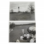 1933 US Open at North Shore GC Wire Photos - Bob MacDonald & Danger Spots - June 8th & May 23rd