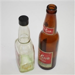 Vintage Goetz Country Club Pilsner Beer & Jeris Fore After Shave Bottles 
