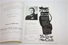 Sam Snead, Ellsworth Vines, & Ed Oliver Signed 1953 Carling's Open Program FULL JSA #X22541