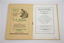 Circa 1950's The Torquay Golf Club Limited Handbook