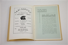 Circa 1950's The Torquay Golf Club Limited Handbook