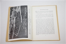 Circa 1950's The Torquay Golf Club Limited Handbook