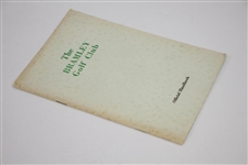 Circa 1950 The Bramley Golf Club Official Handbook by Robert Browning