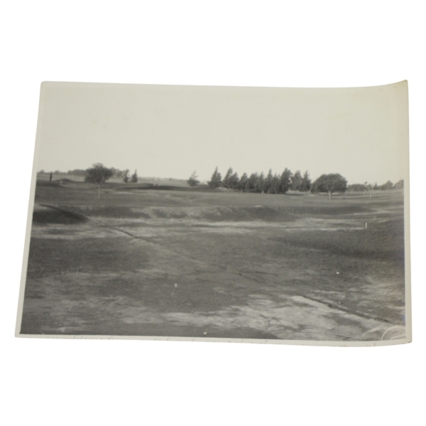 1920s Photo Jockey Club Beunos Aires Trap on 16 & Side of 17 Green - Wendell Miller Collection
