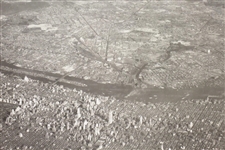 1930's Aerial Photo by Curtiss Flying Service - Manhattan Island & Bayside Links - Wendell Miller Collection