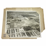 1931 Aerial Photo by Curtiss Flying Service - Looking North After 7 Days Construction - Wendell Miller Collection