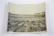 Ground Level Photo by Barron Callen - Looking Toward 1st Tee, Clubhouse, & 2nd Green - Wendell Miller Collection