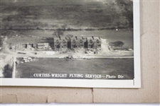 1931 Aerial Photo by Curtiss Flying Service - Looking East 1hr Before Construction - Wendell Miller Collection