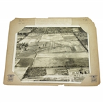 1931 Aerial Photo by Curtiss Flying Service - Looking East After 7 Days Construction - Wendell Miller Collection