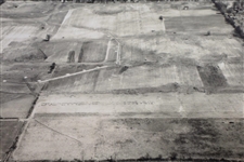 1931 Aerial Photo by Curtiss Flying Service - Looking East After 7 Days Construction - Wendell Miller Collection