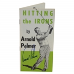 Arnold Palmer Signed 1964 Hitting the Irons by Arnold Palmer Booklet JSA ALOA