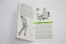 Arnold Palmer Signed 1964 'Hitting the Irons' by Arnold Palmer Booklet JSA ALOA