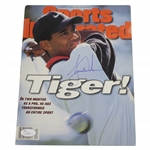 Tiger Woods Signed 1996 Sports Illustrated Magazine FULL JSA #Z70879-Investment Opportunity?