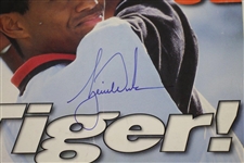 Tiger Woods Signed 1996 Sports Illustrated Magazine FULL JSA #Z70879-Investment Opportunity?