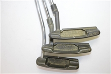 Three PING Putters - Scottsdale Kushin, Phoenix Anser, & Phoenix Anser 3