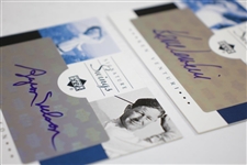 Ken Venturi & Byron Nelson Signed Upper Deck 'Signature Swings' Golf Cards