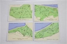 Byron Nelson, Billy Casper, & David Graham Signed Ltd Ed Golf Cards Plus 4 Cig. Cards 