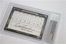 Byron Nelson, Billy Casper, & David Graham Signed Ltd Ed Golf Cards Plus 4 Cig. Cards 