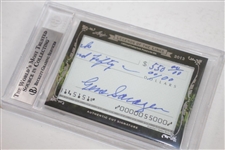 Byron Nelson, Gene Sarazen, & David Graham Signed Ltd Ed Golf Cards