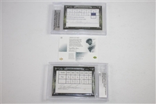 Byron Nelson, Gene Sarazen, & David Graham Signed Ltd Ed Golf Cards