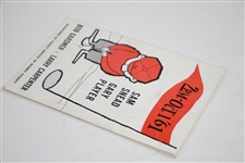 1961 Sam Snead & Gary Player (Pros) vs Gardner & Carpenter (Amateurs) Signed Program JSA ALOA
