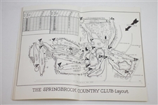 1961 Sam Snead & Gary Player (Pros) vs Gardner & Carpenter (Amateurs) Signed Program JSA ALOA