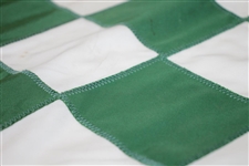 Cypress Point Golf Club Course Used Green/White Checkered Flag