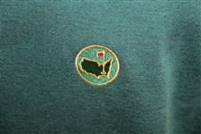 Masters '1934' Large Augusta Green Long Sleeve Half-Zip Sweater - Unused