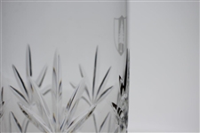 Pine Valley Golf Club Heavy Lenox Cut Crystal 14oz. Highball Glass with Etched Logo - Perfect Condition