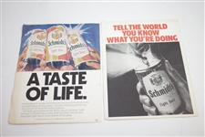 1972 & 1973 Philadelphia IVB Classic Pairing Folders with 1960's Philadelphia & Delaware Golfer Magazines