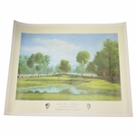 Arnold Palmer 1960 US Open at Cherry Hills On the 12th Print by Donald Moss