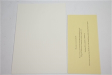 Arnold Palmer Congressional Gold Medal Ceremony Congress of the United States Brochure & Ticket