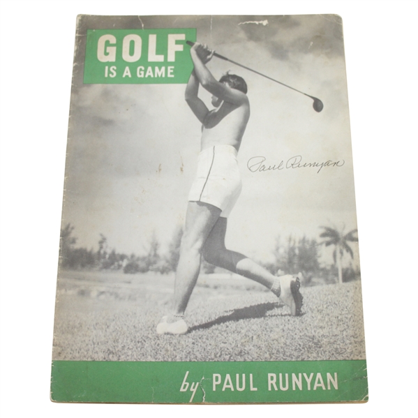 Paul Runyan Signed 1930s Golf is a Game Magazine JSA ALOA